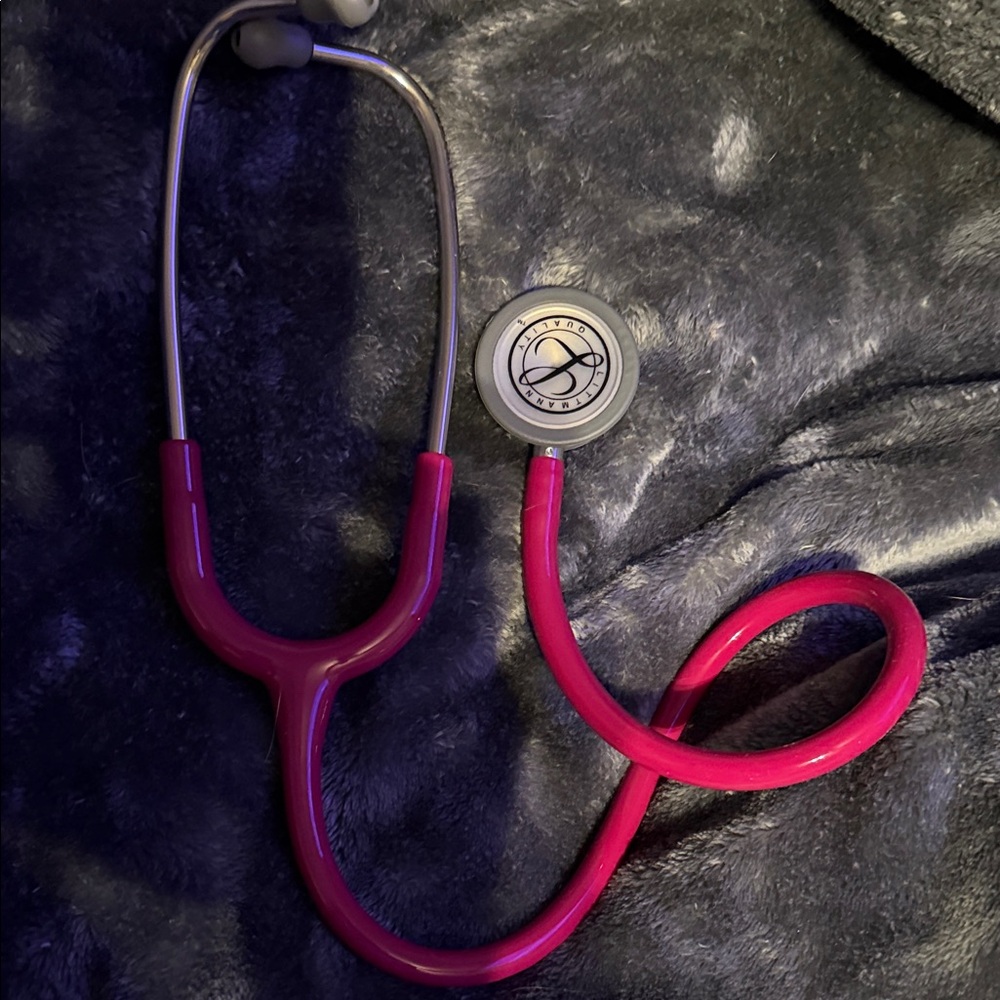 Pink Stethoscope - Classic Dual-Head Medical Stethoscope